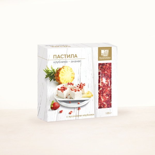 №2 Пастила 135г клубника-ананас  в Ярославле