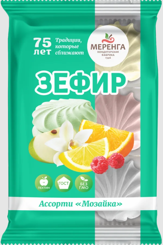  Меренга Зефир Мозайка, 270г  в Ярославле