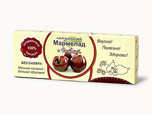  Мармелад натуральный "Вишня" 140г в Ярославле