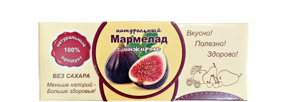  Мармелад натуральный "Инжир" 140г  в Ярославле