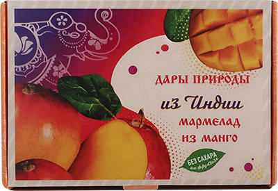 №2 Мармелад дары природы "Манго" 180г   в Ярославле